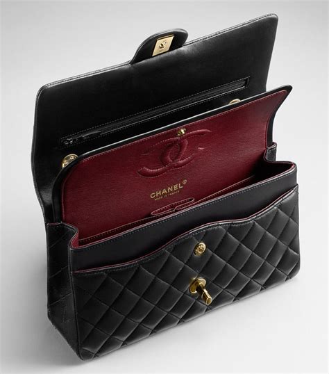 inside chanel classic bag|Chanel bags classic collection.